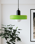 Bauhaus Colored Glass Pendant Lamp