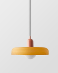 Bauhaus Colored Glass Pendant Lamp