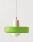 Bauhaus Colored Glass Pendant Lamp