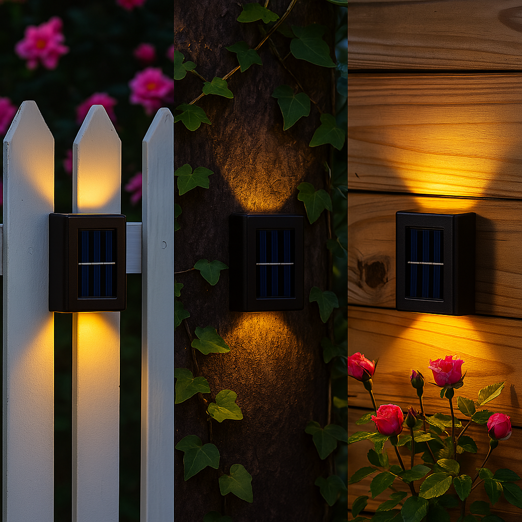 Lampes solaires à câble luxueux