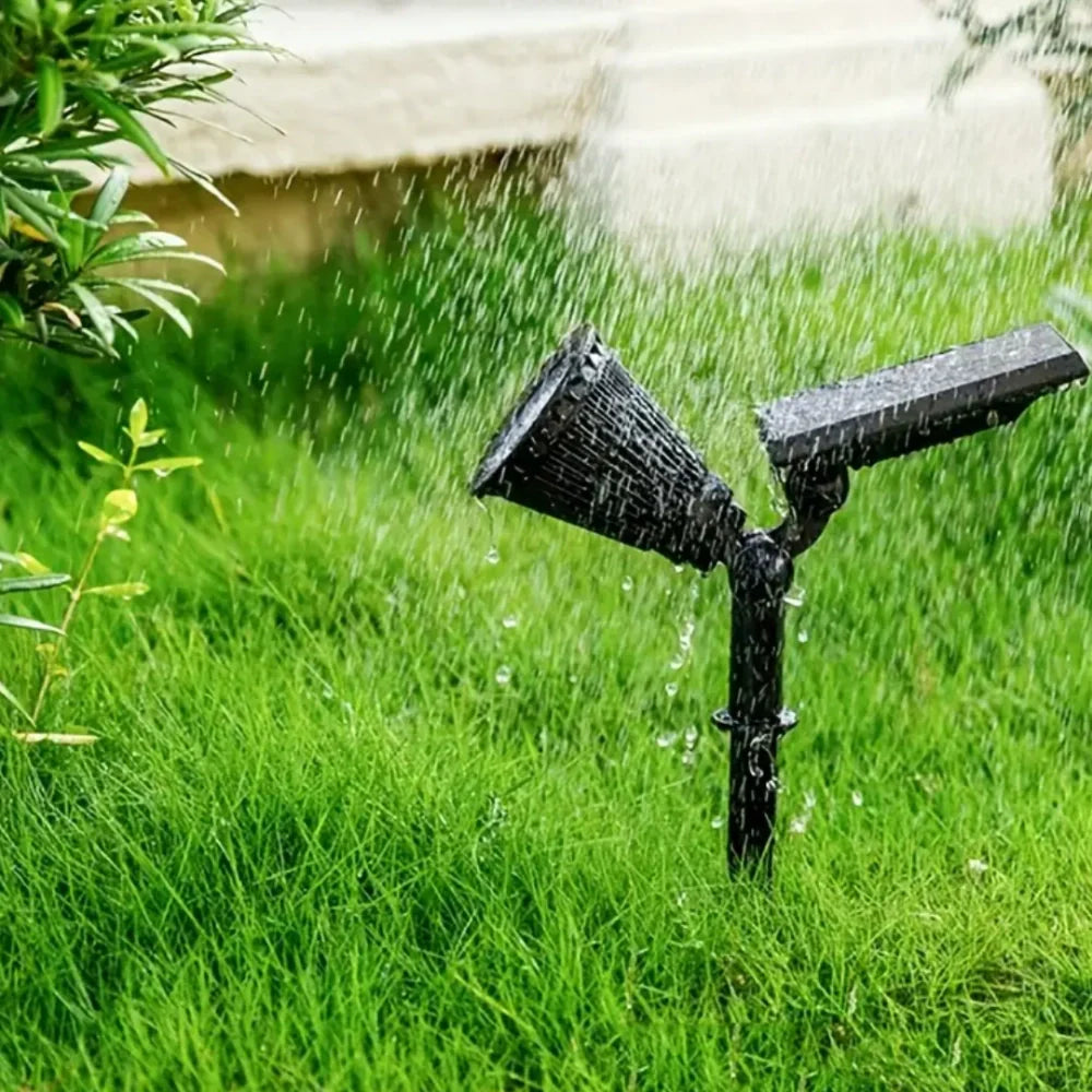 Solarbetriebener Gartenstrahler
