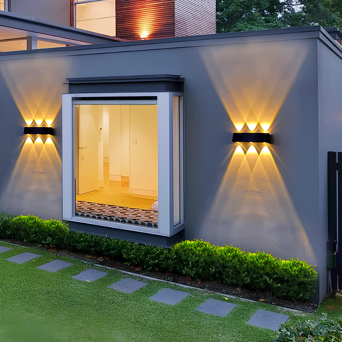 Solarbetriebene Wandaura