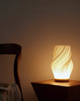 Serene Wavecrest Lamp