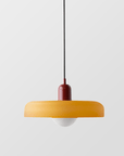 Bauhaus Colored Glass Pendant Lamp