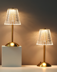 Golden Crystal Table Lamp