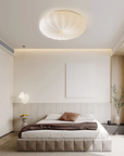 Soft pleat ceiling light