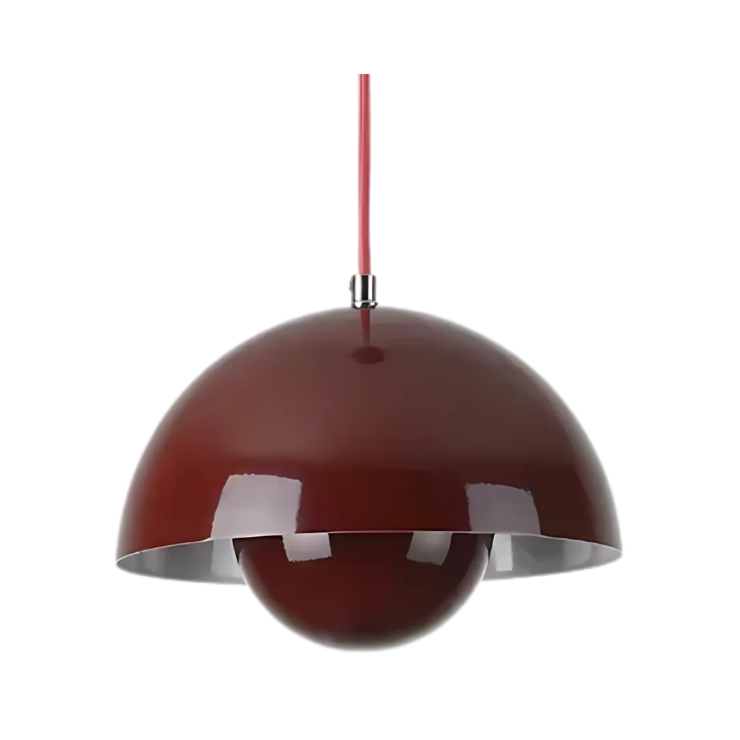 Glossy Curve Pendant Light