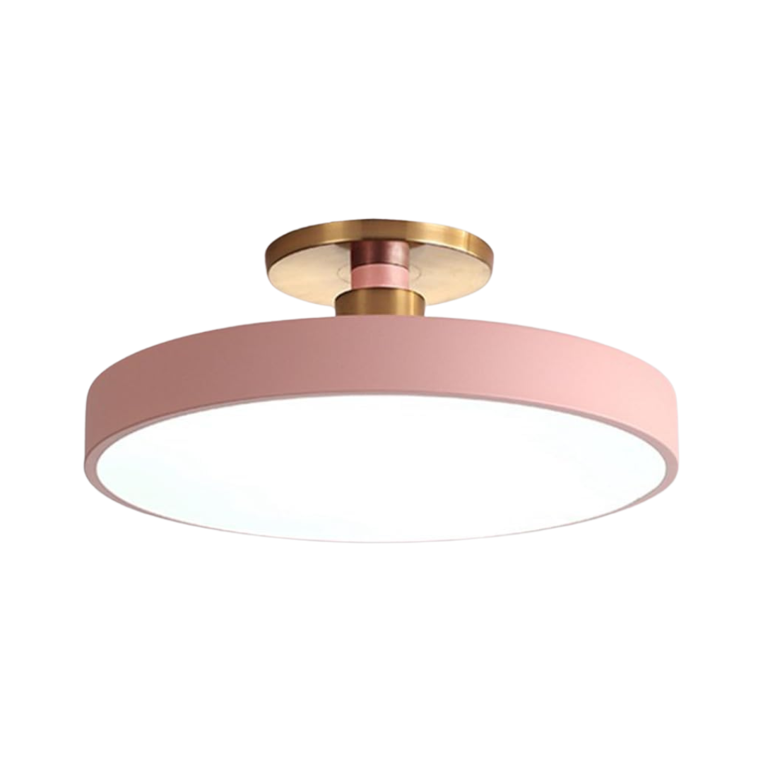 Sleek Halo Ceiling Light