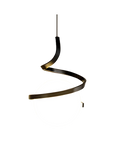 Orb Spiral Pendant Light