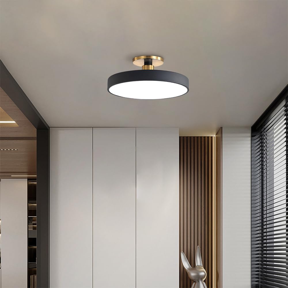 Sleek Halo Ceiling Light