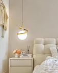 Orb Spiral Pendant Light