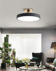 Sleek Halo Ceiling Light