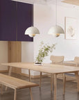 Glossy Curve Pendant Light