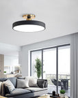 Sleek Halo Ceiling Light