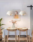 Glossy Curve Pendant Light