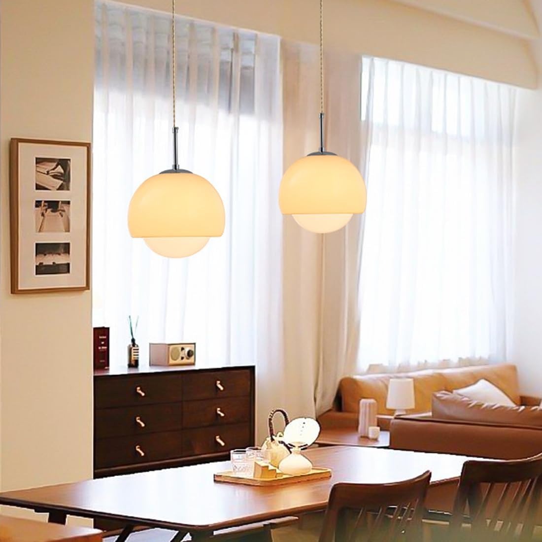 Vibrant Retro Pendant Light