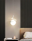 Orb Spiral Pendant Light