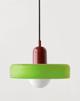 Bauhaus Colored Glass Pendant Lamp