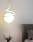 Orb Spiral Pendant Light