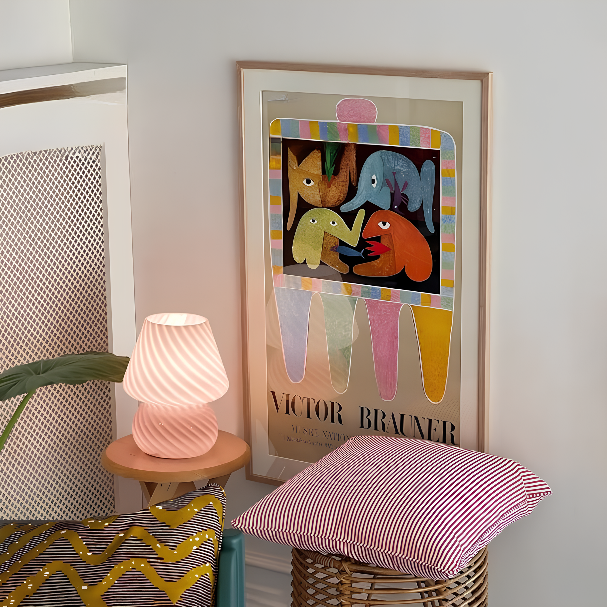 Verra™ Lampe aus mundgeblasenem Glas