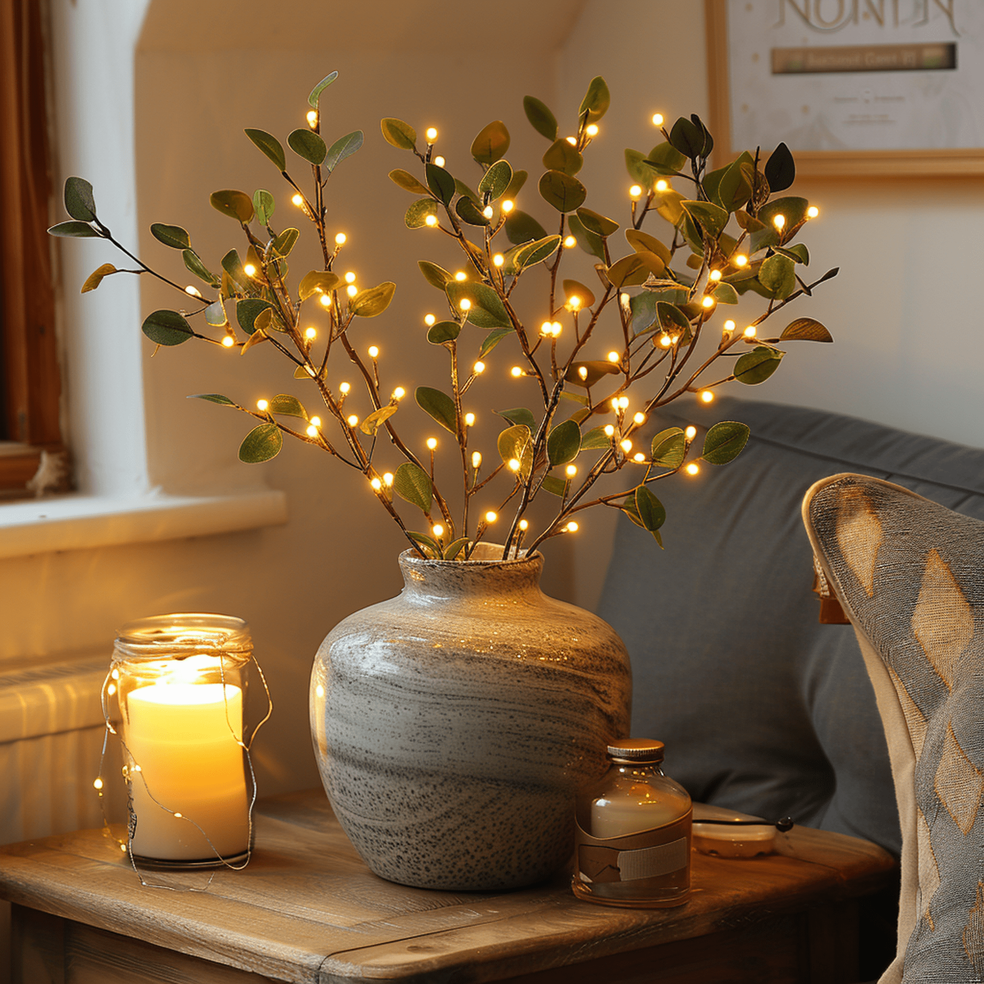 Olive Branch LED Light