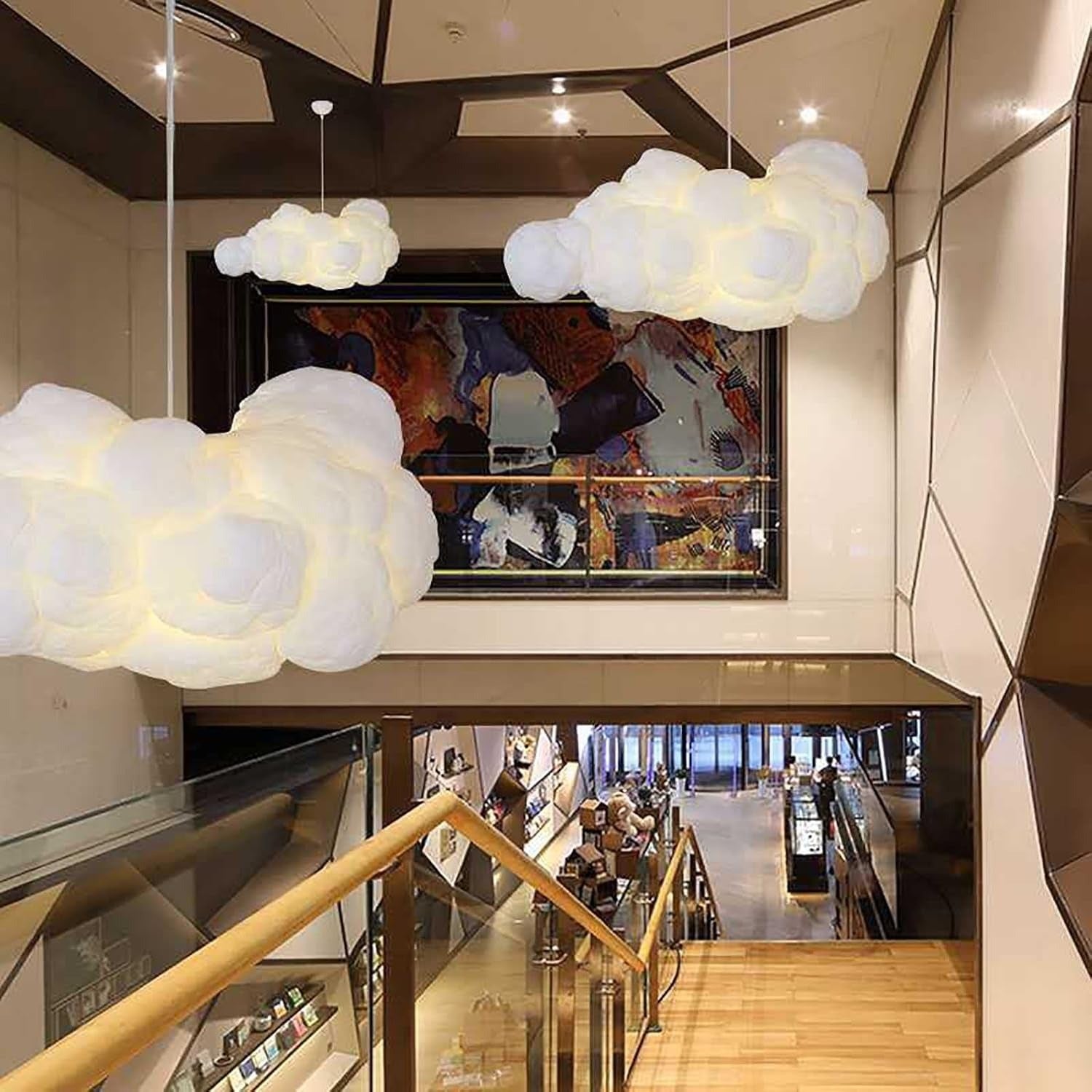 Floating Cloud Pendant Light