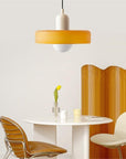 Bauhaus Colored Glass Pendant Lamp