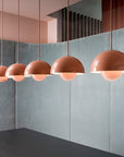 Glossy Curve Pendant Light