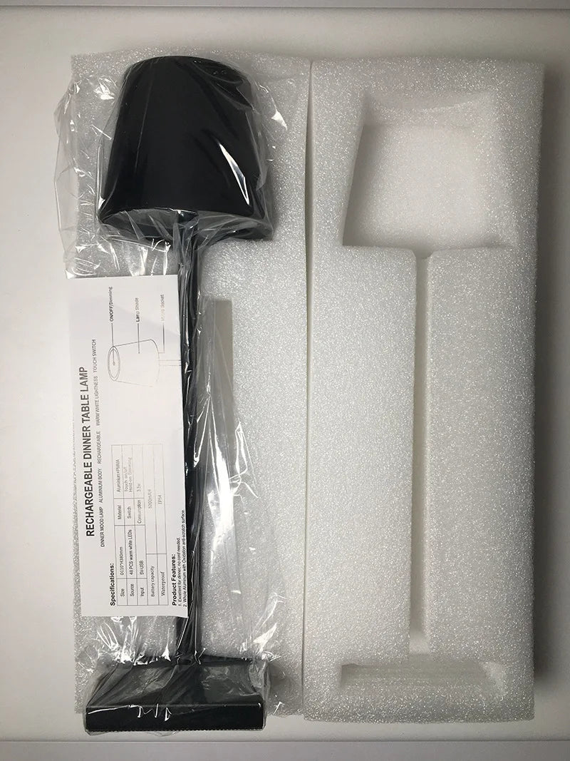 Nordiclight™ – Kabellose wiederaufladbare Tischlampe