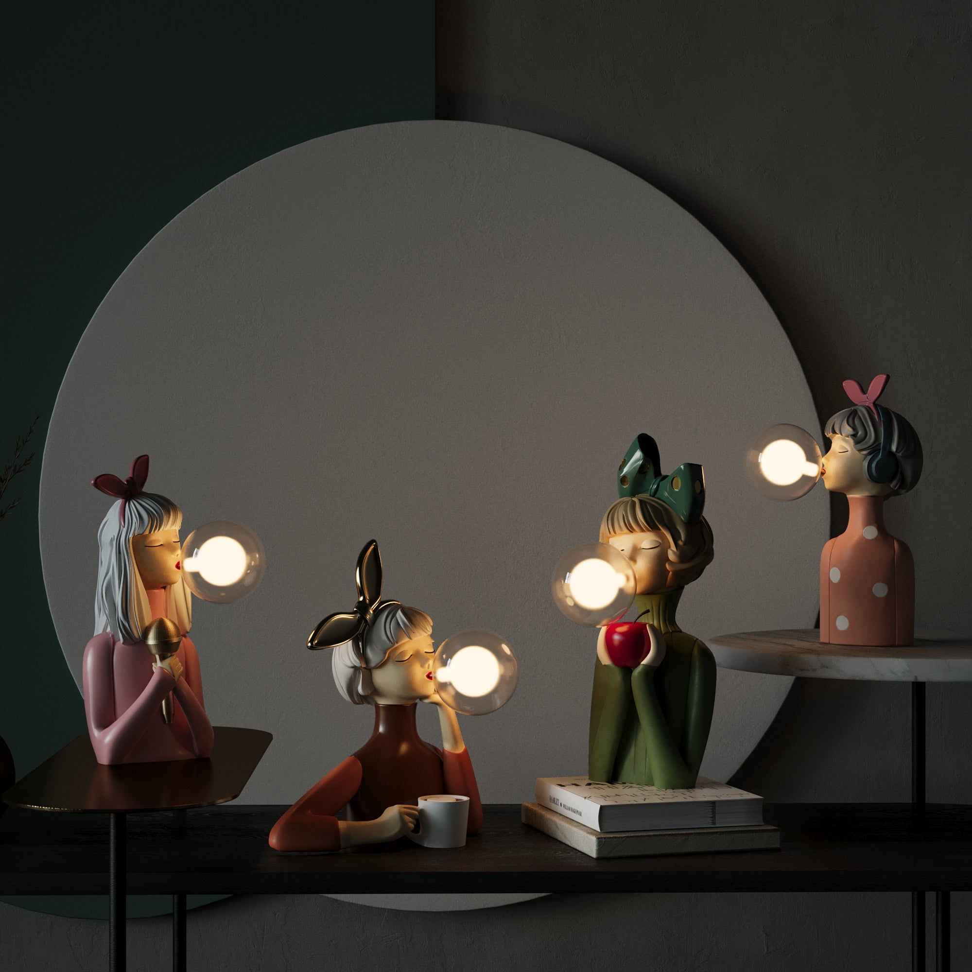 Handwerkerschwestern | Tischlampe