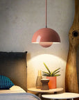 Glossy Curve Pendant Light
