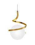 Orb Spiral Pendant Light