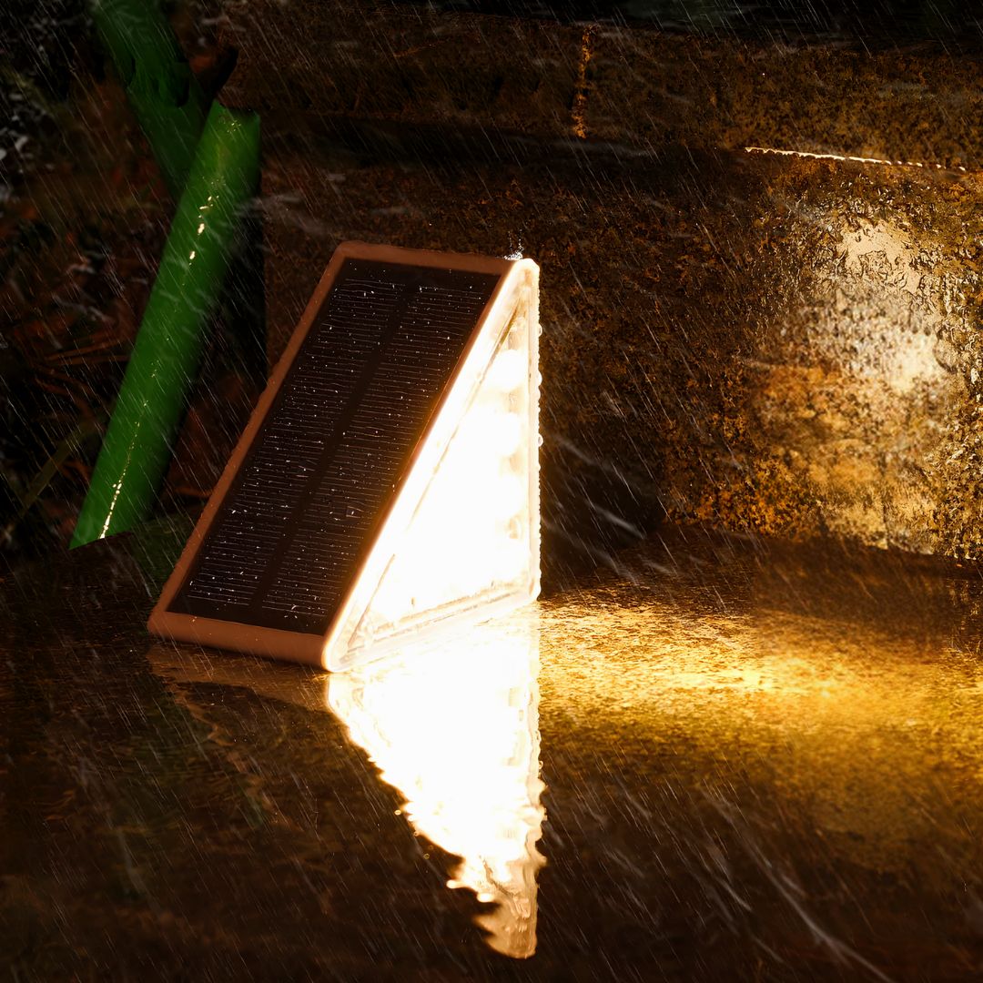 Solarbetriebene Treppenlichter