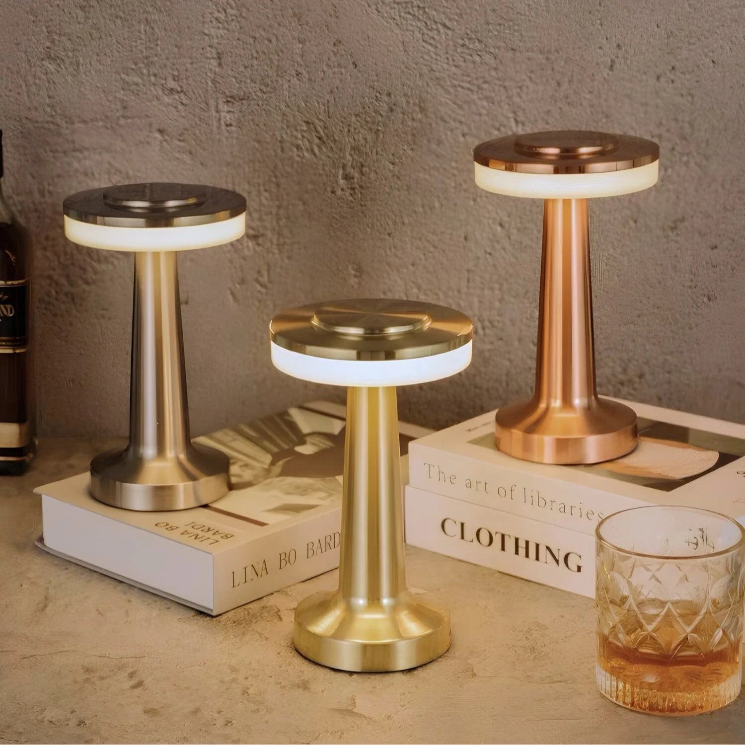 Retro-Bar-Tischlampe