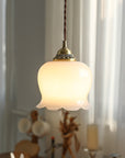 Vintage Floral Pendant Light