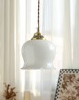 Vintage Floral Pendant Light