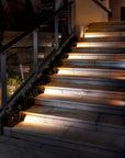 Solar Powered Stair Lights