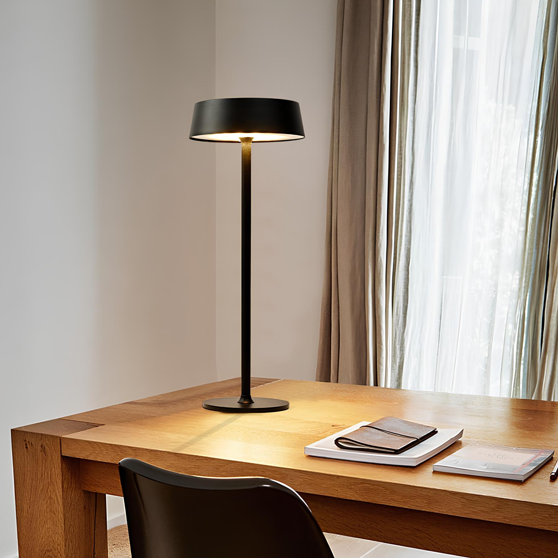Schlanke moderne Tischlampe