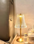 Golden Crystal Table Lamp