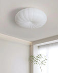 Soft pleat ceiling light