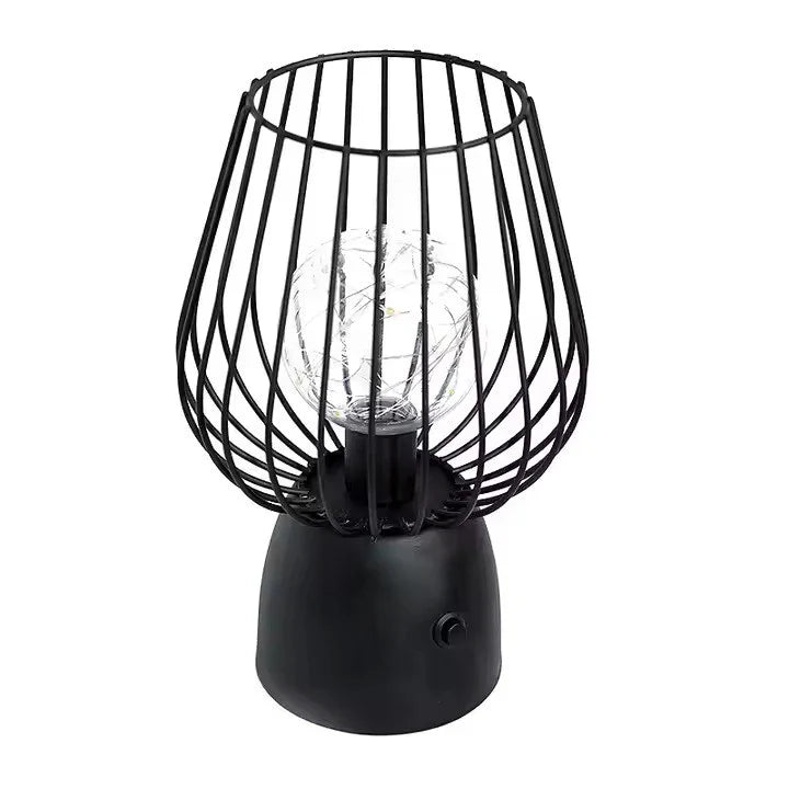 Strahlende Eisenlampe