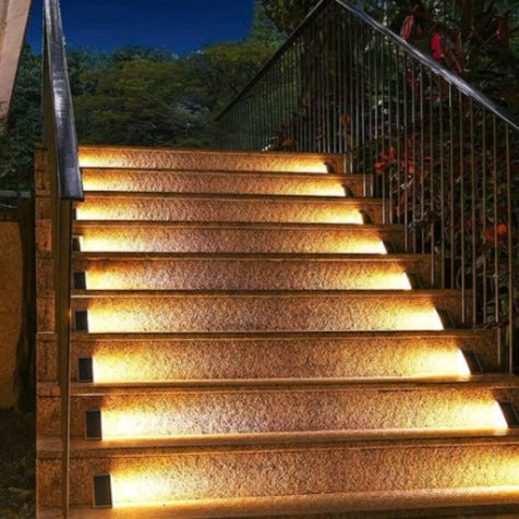 Solarbetriebene Treppenlichter