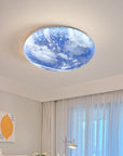 Blue Earth Ceiling Lamp