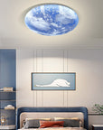 Blue Earth Ceiling Lamp
