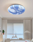 Blue Earth Ceiling Lamp