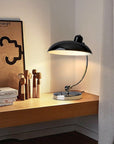 Retro -Bogen -Tischlampe