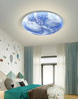 Blue Earth Ceiling Lamp