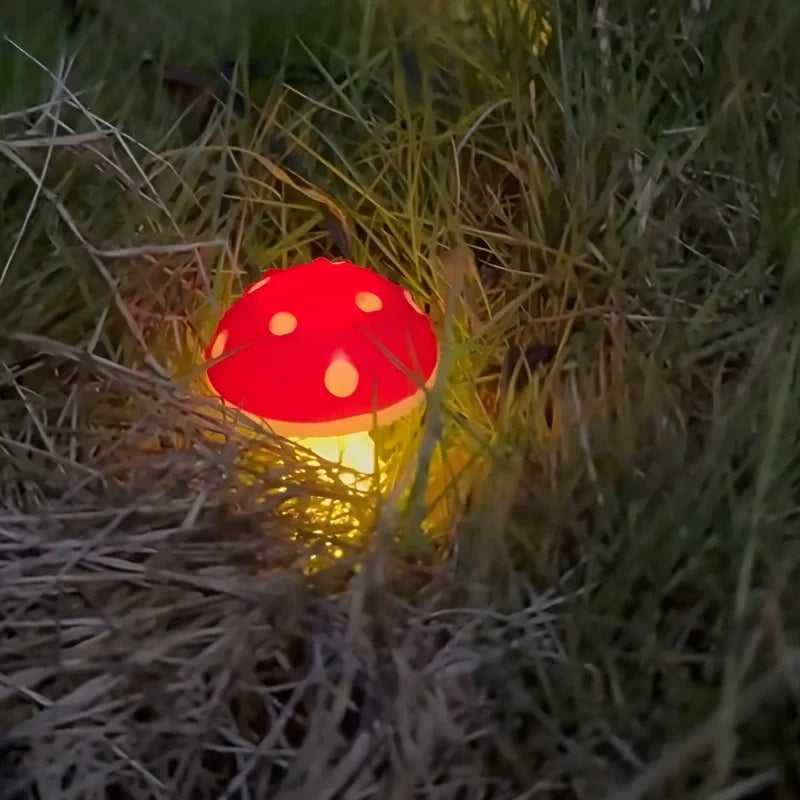 MoonlitMushrooms™ Solar-Gartenleuchten