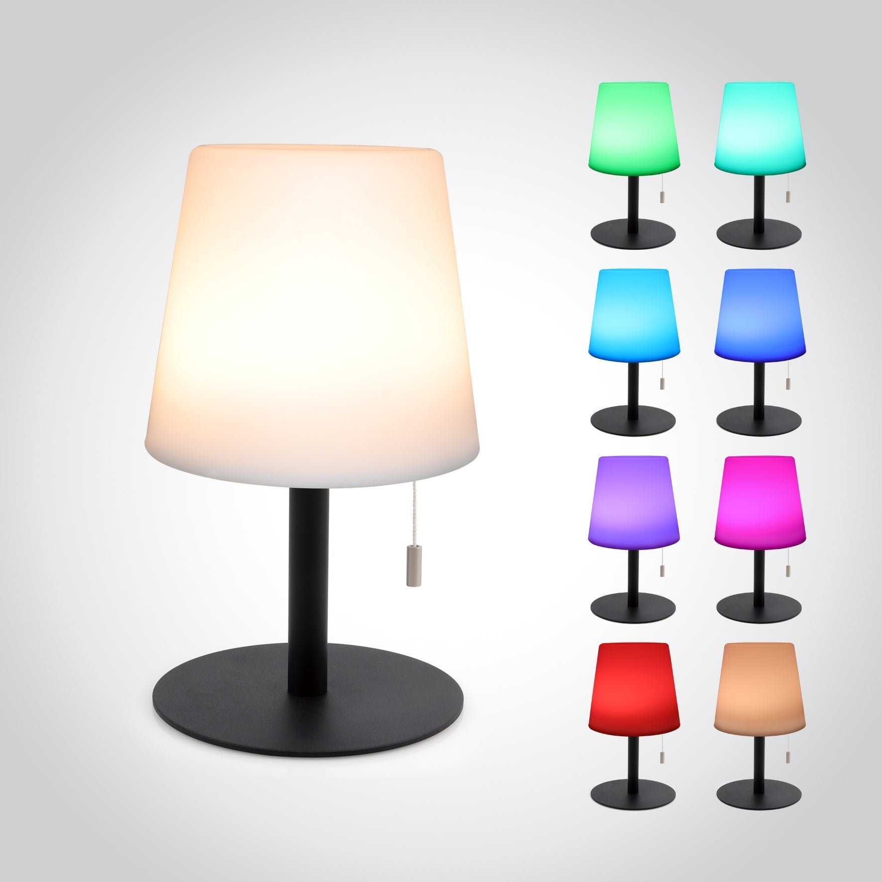 Minimalistische moderne Tischlampe