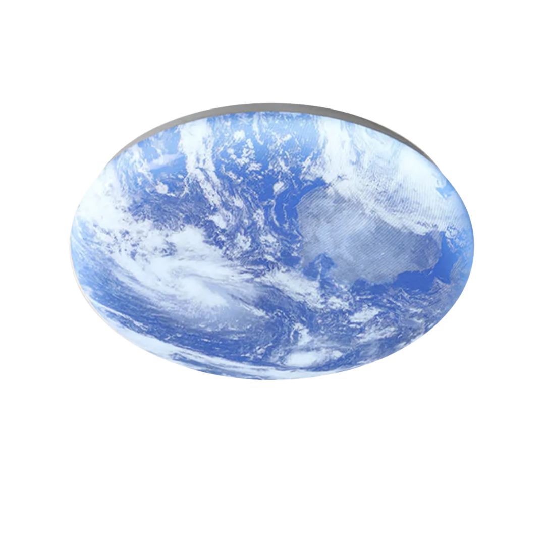 Blue Earth Ceiling Lamp
